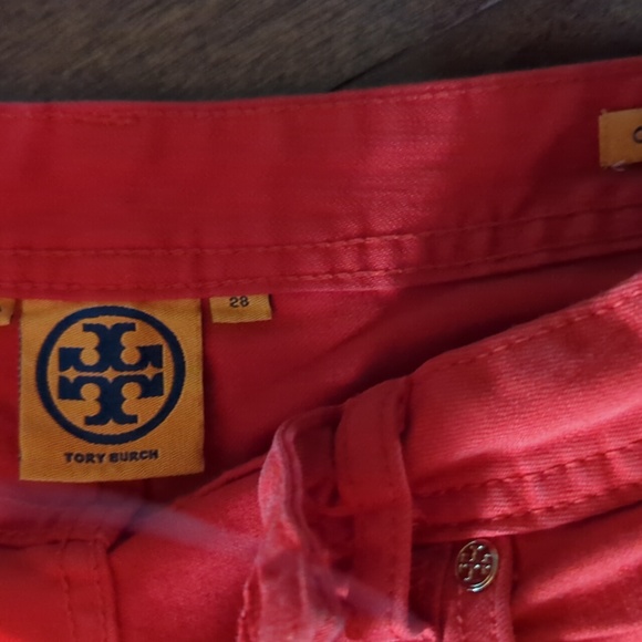 Tory Burch Cropped Slim Pant - Picture 3 of 3